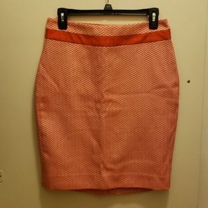 Vintage orange Pencil skirt from The Limited